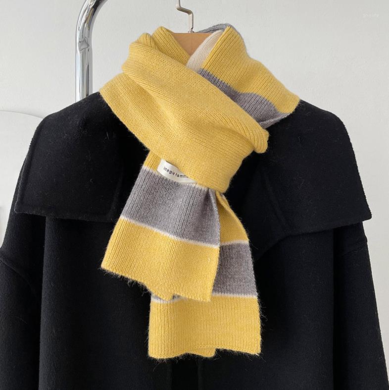 Scarves Fashion Warm Neck Tie Kintted Scarf For Women Design Striped Print Winter Neckerchief Female Woolen Yarn Cashmere D444
Scarves Fashion Warm Neck Tie Kintted Scarf For Women Design Striped Print Winter Neckerchief Female Woolen Yarn Cashmere D444