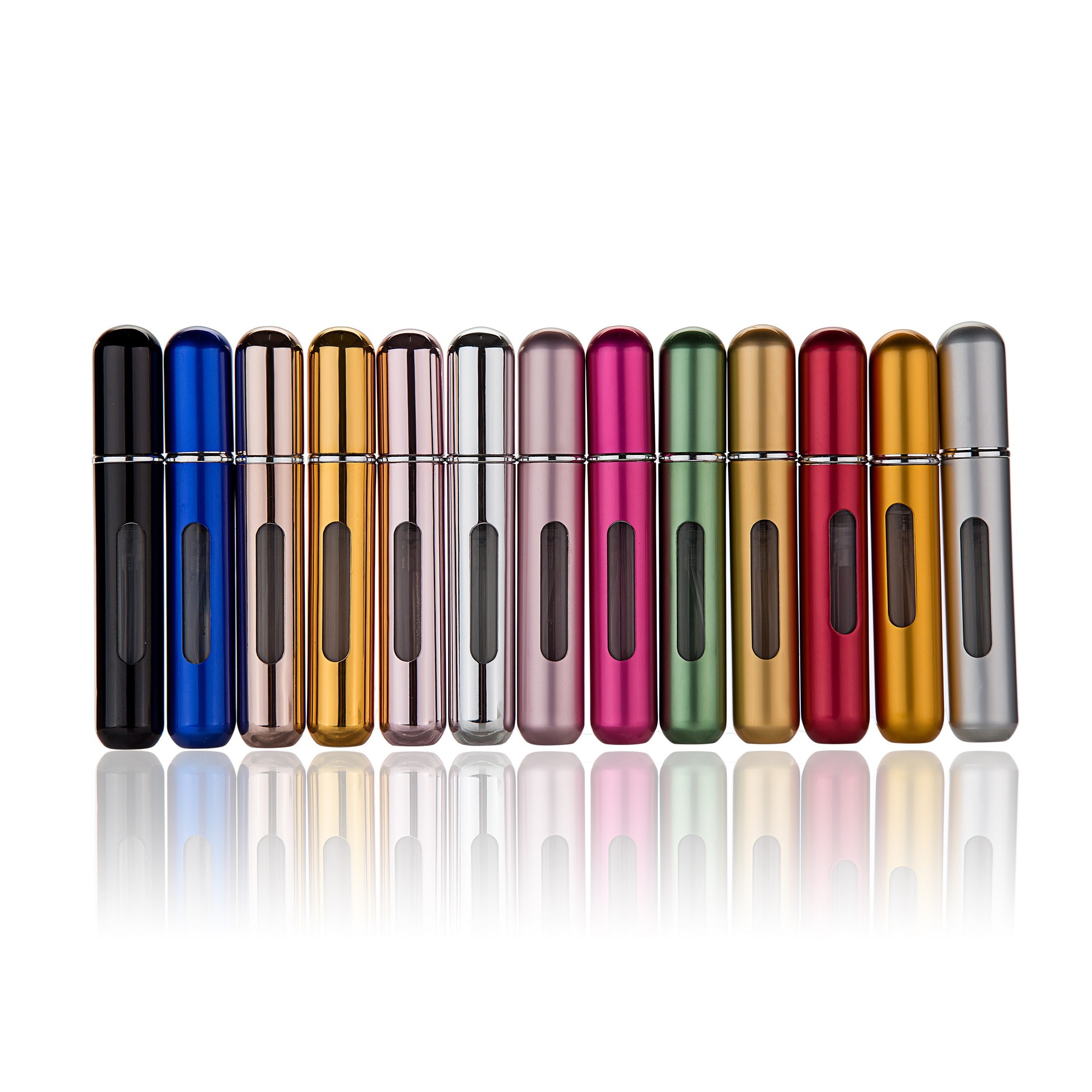 1/5Pcs 5ml 8ml Bottom Filled Perfume Bottle Cosmetics Sub-Bottling Atomizer Portable Refillable Spray Empty Container Bottle
1/5Pcs 5ml 8ml Bottom Filled Perfume Bottle Cosmetics Sub-Bottling Atomizer Portable Refillable Spray Empty Container Bottle