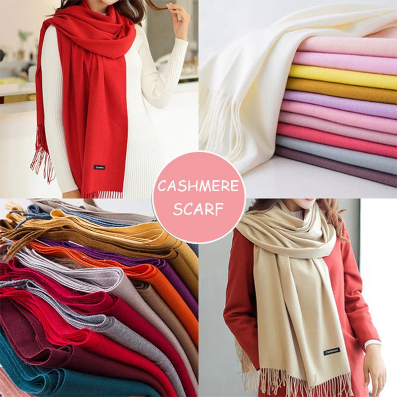 Scarves Unisex Thick Warm Winter High Quality Women Cashmere Scarf Femme Pashmina Kerchief Wool Stole Neck Long Shawls
Scarves Unisex Thick Warm Winter High Quality Women Cashmere Scarf Femme Pashmina Kerchief Wool Stole Neck Long Shawls