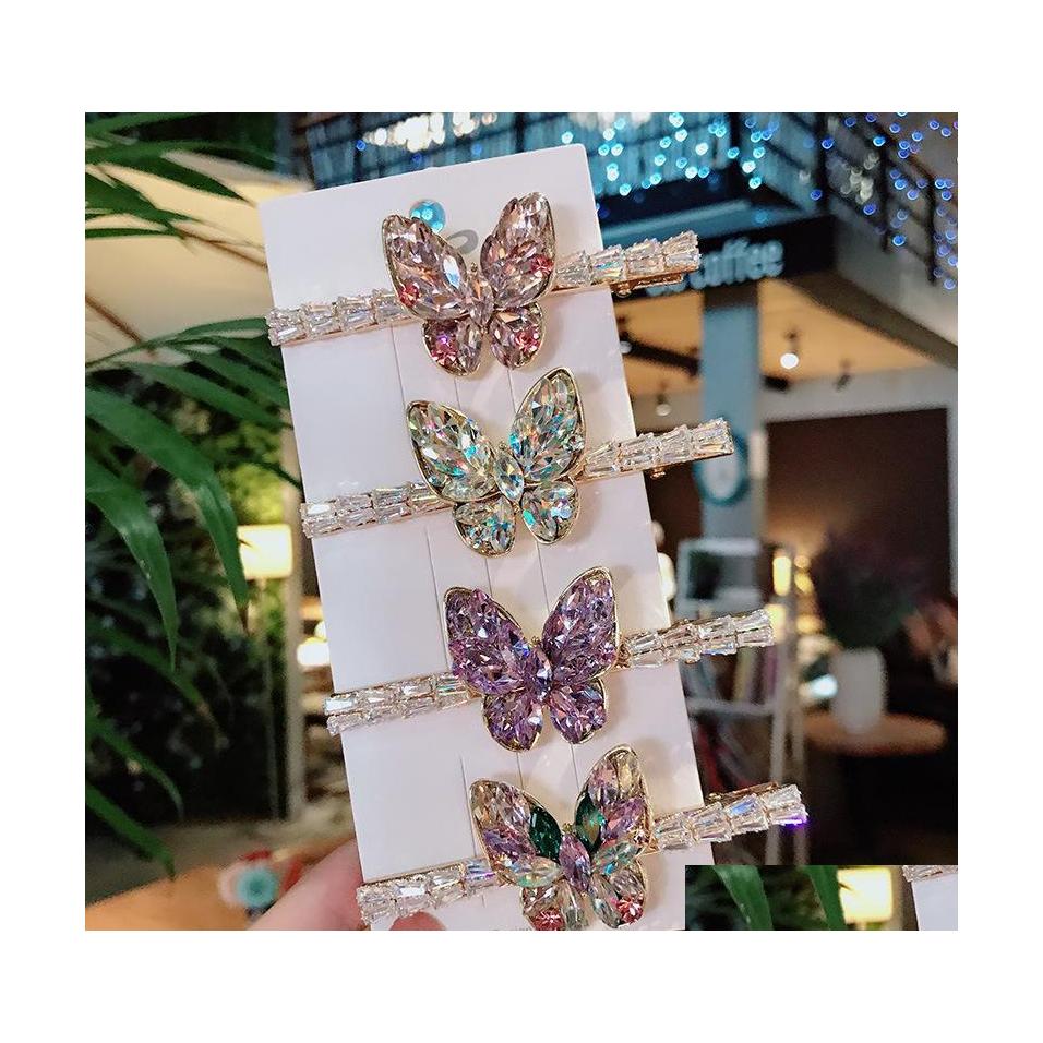 Hair Clips Barrettes Fashion Jewelry Zircon Crystal Butterfly Hairclip Duck Beak Women Girls Accessories Drop Delivery Hairjewelry Dh6O0
Hair Clips Barrettes Fashion Jewelry Zircon Crystal Butterfly Hairclip Duck Beak Women Girls Accessories Drop Delivery Hairjewelry Dh6O0
