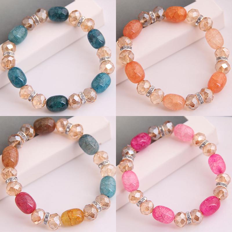 Strand Beaded Strands Crystal Beads Charms Bracelets & Bangles For Women 2023 Vintage Bracelet Female Pulseras Mujer Jewelry 
Strand Beaded Strands Crystal Beads Charms Bracelets & Bangles For Women 2023 Vintage Bracelet Female Pulseras Mujer Jewelry