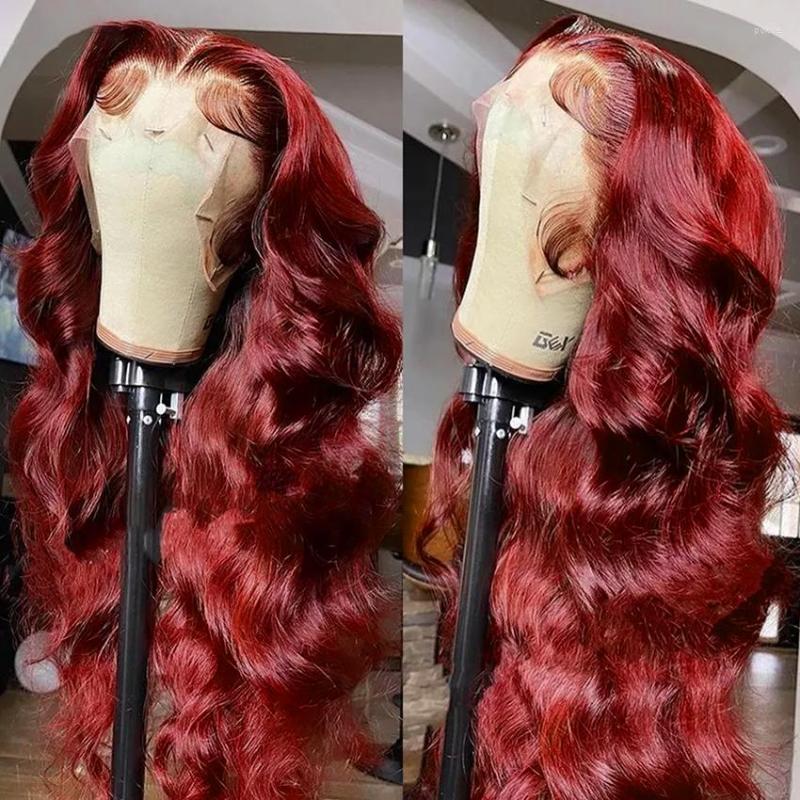 Colored 28 30 Inch Body Wave 13x4 13x6 Transparent Lace Front Wigs 180% 99j Burgundy Wavy T Part Frontal Wig For Women, T part lace wig
Colored 28 30 Inch Body Wave 13x4 13x6 Transparent Lace Front Wigs 180% 99j Burgundy Wavy T Part Frontal Wig For Women, T part lace wig