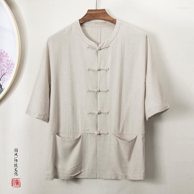 Ethnic Clothing 2023 Summer Men Chinese Style Cotton Linen White Shirts Short Sleeve Solid Color Shirt Male Tang Suit Retro Cardigan
Ethnic Clothing 2023 Summer Men Chinese Style Cotton Linen White Shirts Short Sleeve Solid Color Shirt Male Tang Suit Retro Cardigan