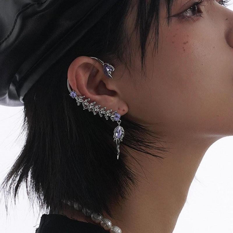 Hoop Earrings Ear Clip Female Earless Piercing Exaggerated Design Feeling Earwear Cool Pull Hanging
Hoop Earrings Ear Clip Female Earless Piercing Exaggerated Design Feeling Earwear Cool Pull Hanging