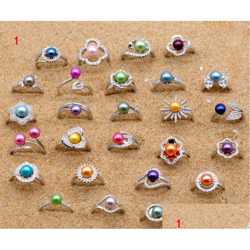 Solitaire Ring Sier Plated Pearl 18K White Gold Adjustable With Freshwater Colored Mounted Fashion Jewelry For Women Drop Delivery Dh6Ke
Solitaire Ring Sier Plated Pearl 18K White Gold Adjustable With Freshwater Colored Mounted Fashion Jewelry For Women Drop Delivery Dh6Ke