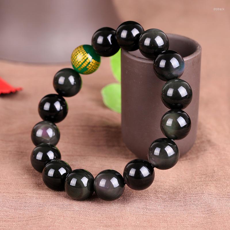 Strand Rainbow Obsidian Beads Bracelet Natural Stone Men Women Unisex Wealth Charm Handmade Jewelry Green Agate Heart Sutra To Curse
Strand Rainbow Obsidian Beads Bracelet Natural Stone Men Women Unisex Wealth Charm Handmade Jewelry Green Agate Heart Sutra To Curse