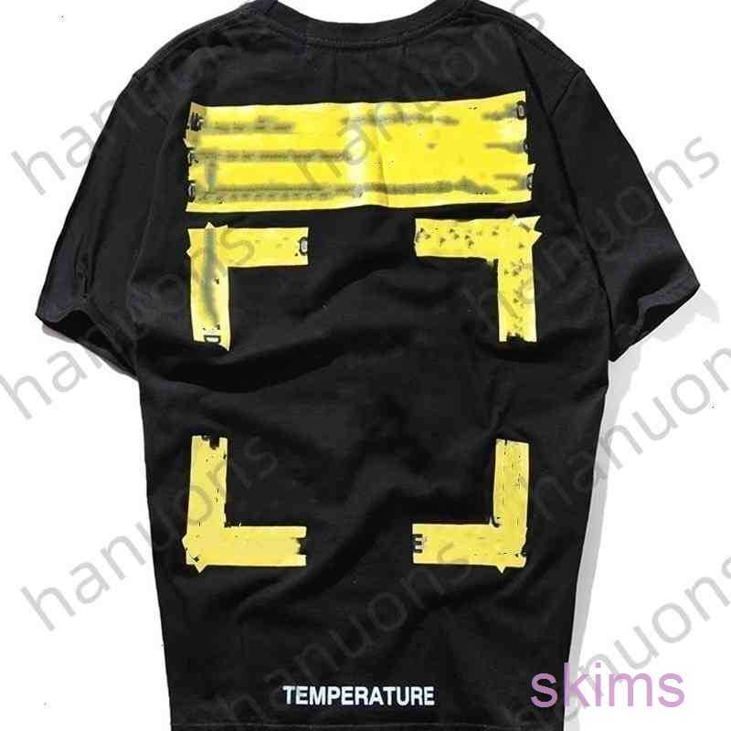 Men's Off T-shirts Offs White Yellow Warning Strip Printing Student Couple Loose Short Sleeve T-shirt Fashion Printed Letter x the Back, 17
Men's Off T-shirts Offs White Yellow Warning Strip Printing Student Couple Loose Short Sleeve T-shirt Fashion Printed Letter x the Back, 17