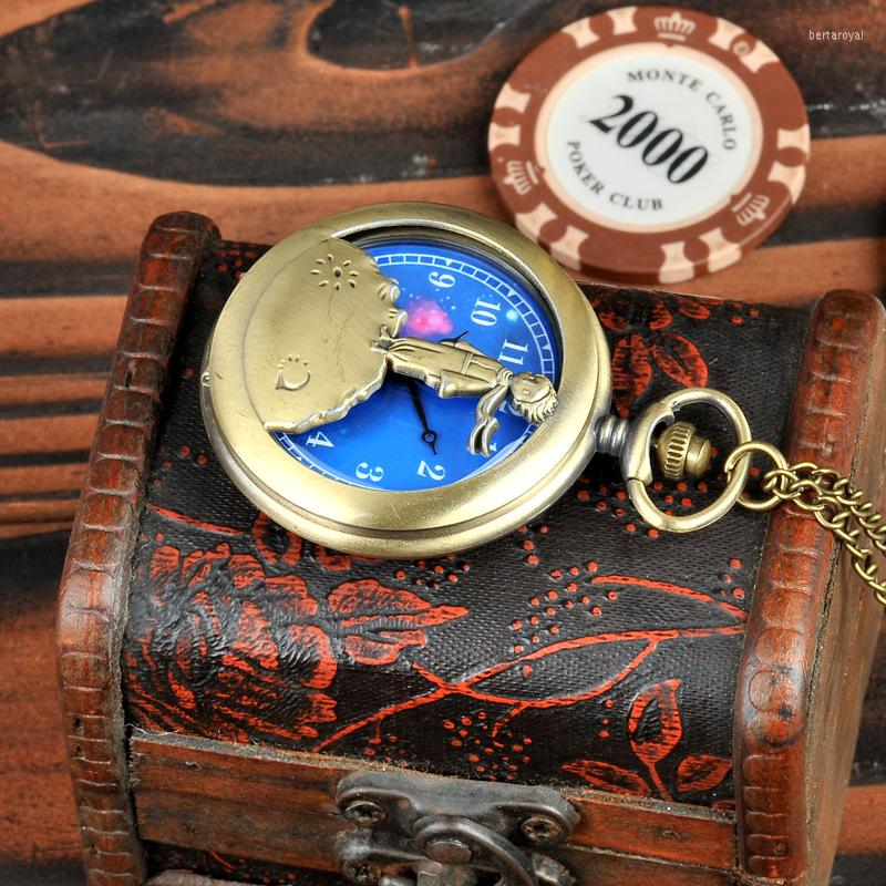 Pocket Watches Fashion Gift To Kids Little Boy The Prince Planet Blue Bronze Vintage Quartz FOB Watch Gifts, Gold
Pocket Watches Fashion Gift To Kids Little Boy The Prince Planet Blue Bronze Vintage Quartz FOB Watch Gifts, Gold