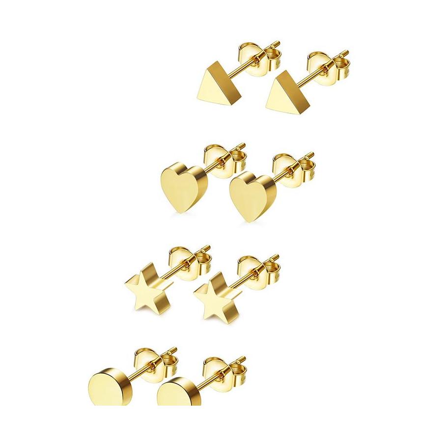 Stud Fashion Geometric Earrings For Women Handmade Heart Triangle Round Star Earring Minimalist Stainless Steel Jewelry Drop Delivery Othob
Stud Fashion Geometric Earrings For Women Handmade Heart Triangle Round Star Earring Minimalist Stainless Steel Jewelry Drop Delivery Othob