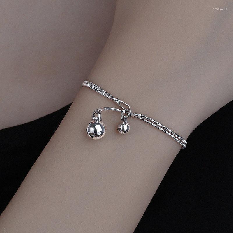 Link Bracelets Chinese Style Fashion Will Ring Double Layer Bracelet Ethnic Transshipment Tassel Bell For Women Wholesale
Link Bracelets Chinese Style Fashion Will Ring Double Layer Bracelet Ethnic Transshipment Tassel Bell For Women Wholesale
