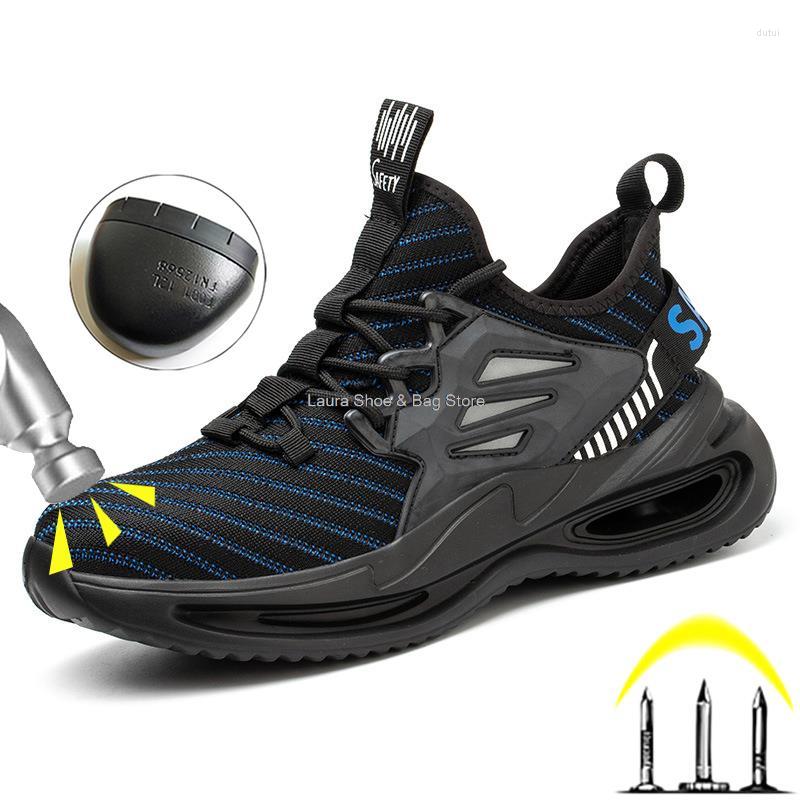 Boots 2023 Autumn Men Work Safety Breathable European Standard Steel Toe Sneaker Male Protect Shoes Big Size 50, Blue2
Boots 2023 Autumn Men Work Safety Breathable European Standard Steel Toe Sneaker Male Protect Shoes Big Size 50, Blue2