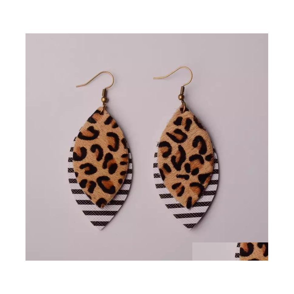 Dangle Chandelier Fashion Jewelry Womens Stripe Pu Leather Earrings Doublelayer Drop Delivery Dhdhm
Dangle Chandelier Fashion Jewelry Womens Stripe Pu Leather Earrings Doublelayer Drop Delivery Dhdhm