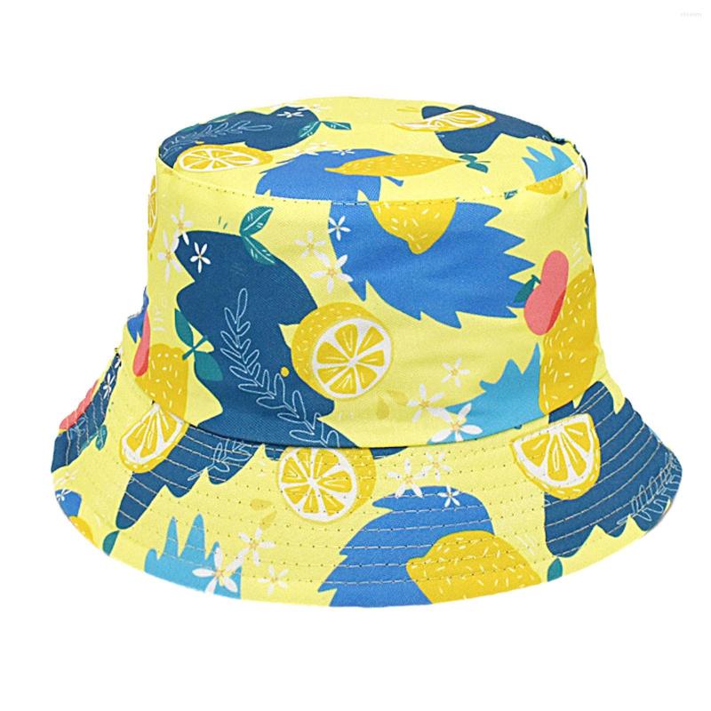 Wide Brim Hats Polyester Bucket Hat European And American Women Lemon Pattern Double Sided Fisherman's Printed For, Yellow
Wide Brim Hats Polyester Bucket Hat European And American Women Lemon Pattern Double Sided Fisherman's Printed For, Yellow