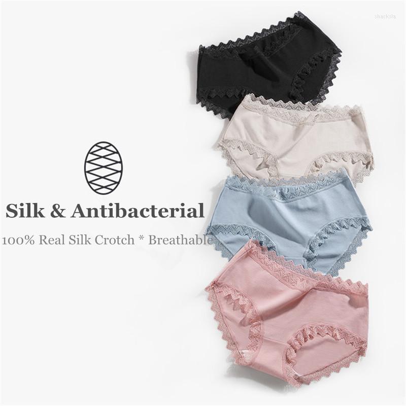 Women's Panties 6PCS Women Cotton Lace Briefs Mulberry Real Silk Crotch Seamless M XL, Lightblue
Women's Panties 6PCS Women Cotton Lace Briefs Mulberry Real Silk Crotch Seamless M XL, Lightblue