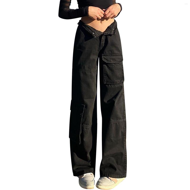 Women's Pants Casual Yoga For Women Women's Loose Overalls Retro Multi Pocket Low Waist Zipper Slim Straight Jeans Linen And Shirt, Black
Women's Pants Casual Yoga For Women Women's Loose Overalls Retro Multi Pocket Low Waist Zipper Slim Straight Jeans Linen And Shirt, Black