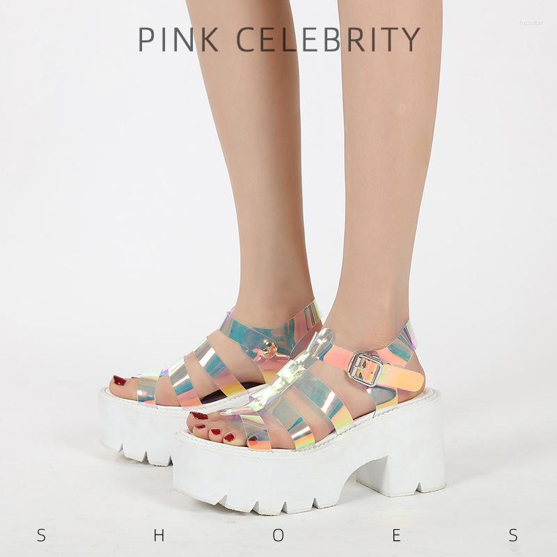 Dress Shoes Women Sandals Platform Large Size Fashion Colorful Designer For Punk Gothic Thick Sole Sandalias, White
Dress Shoes Women Sandals Platform Large Size Fashion Colorful Designer For Punk Gothic Thick Sole Sandalias, White