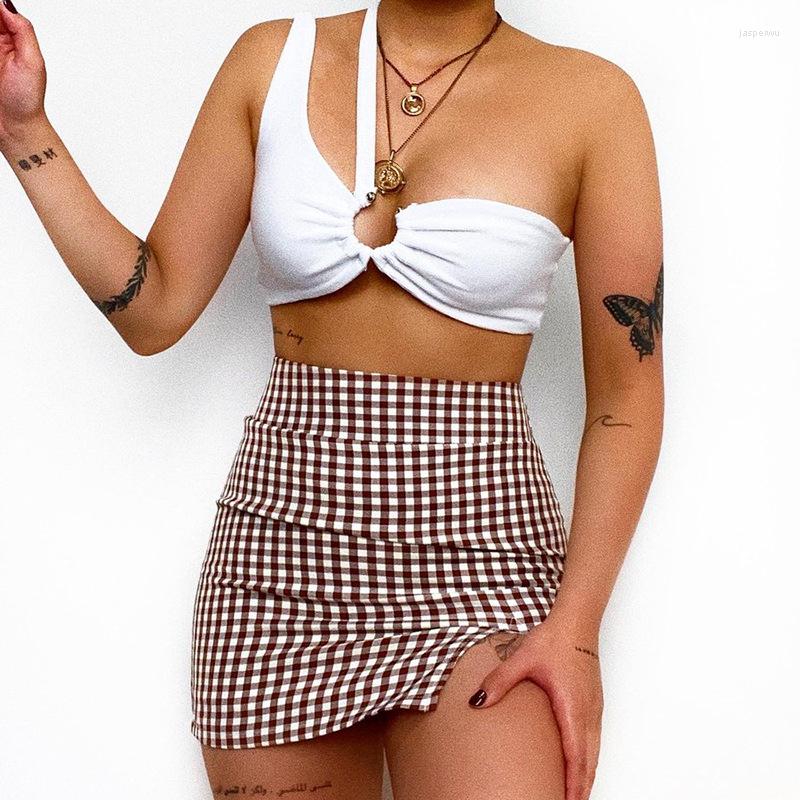Women's Tanks Sexy Women Cut Out Crop Tops Cool Single One Shoulder Tank Vest Bare Midriff Sleeveless T-Shirt Summer Beach Party Camis, Green
Women's Tanks Sexy Women Cut Out Crop Tops Cool Single One Shoulder Tank Vest Bare Midriff Sleeveless T-Shirt Summer Beach Party Camis, Green
