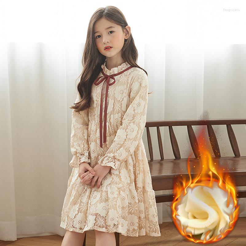 Girl Dresses Teenage Girls Princess Dress Autumn Winter Beige Lace For Kids Clothes Children Costume 10 12 13 Years Long Sleeve, Beige autumn
Girl Dresses Teenage Girls Princess Dress Autumn Winter Beige Lace For Kids Clothes Children Costume 10 12 13 Years Long Sleeve, Beige autumn