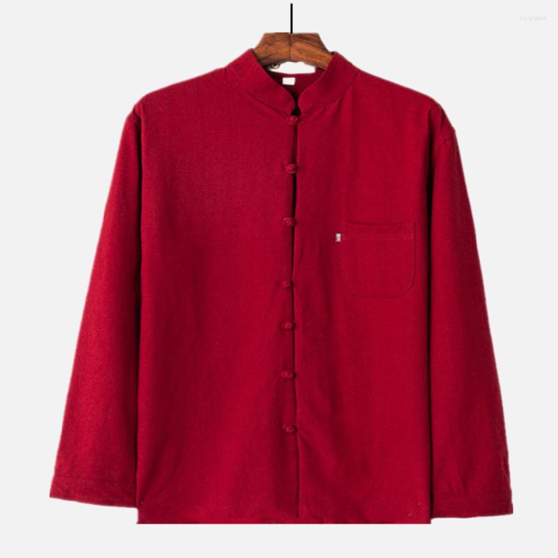 Ethnic Clothing Tang Chinese Style Men's Cotton And Linen Suit Top Stand-up Collar Youth Long-sleeved Shirt
Ethnic Clothing Tang Chinese Style Men's Cotton And Linen Suit Top Stand-up Collar Youth Long-sleeved Shirt