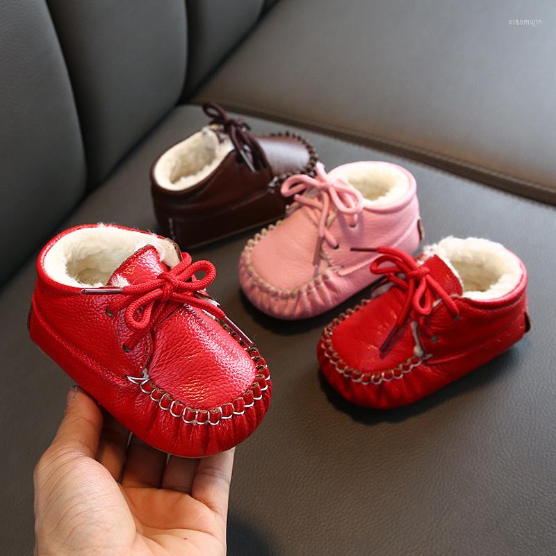 First Walkers Winter Toddler Infant Boots Baby Girls Boys Snow Warm Plush Soft Bottom Genuine Leather Waterproof Kids Children Shoes, Red
First Walkers Winter Toddler Infant Boots Baby Girls Boys Snow Warm Plush Soft Bottom Genuine Leather Waterproof Kids Children Shoes, Red