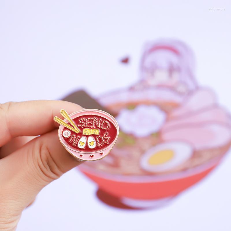 Brooches Noodle Pin Japanese Noodles Enamel Ramen Bowl Chopsticks Heart Egg Badges Food Kawaii Jewelry
Brooches Noodle Pin Japanese Noodles Enamel Ramen Bowl Chopsticks Heart Egg Badges Food Kawaii Jewelry