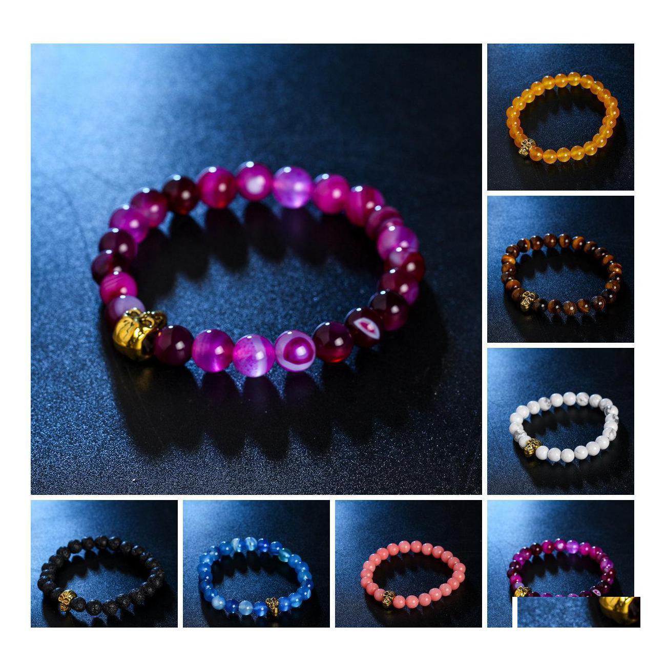 Charm Bracelets Charms Fashion Natural For Women Lava Stone Beads And Tiger Eye Bracelet Luckyhat Drop Delivery Jewelry Dhe2T
Charm Bracelets Charms Fashion Natural For Women Lava Stone Beads And Tiger Eye Bracelet Luckyhat Drop Delivery Jewelry Dhe2T