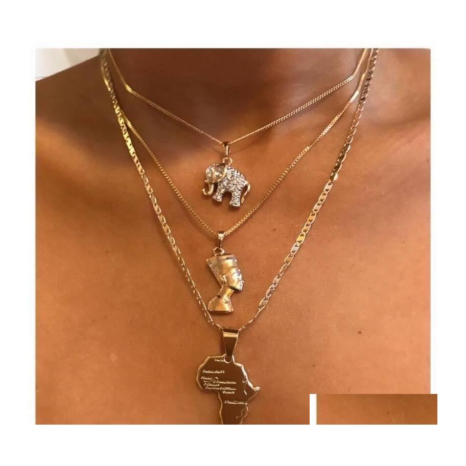 Pendant Necklaces Fashion Jewelry Mtilayer Necklace Metallic Elephant Egyptian Pharaoh Yan Heart Africa Drop Delivery Pendants Dhiiw
Pendant Necklaces Fashion Jewelry Mtilayer Necklace Metallic Elephant Egyptian Pharaoh Yan Heart Africa Drop Delivery Pendants Dhiiw