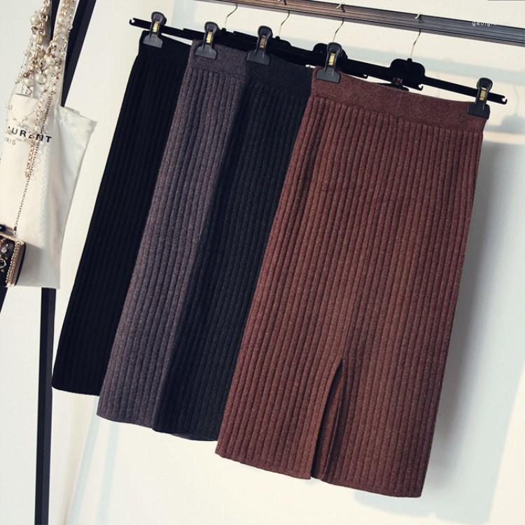 Skirts Autumn Winter Women's High-waisted Long Female Thicken Warm Split Ladies Solid Color Knitted W82, Shenhuise
Skirts Autumn Winter Women's High-waisted Long Female Thicken Warm Split Ladies Solid Color Knitted W82, Shenhuise