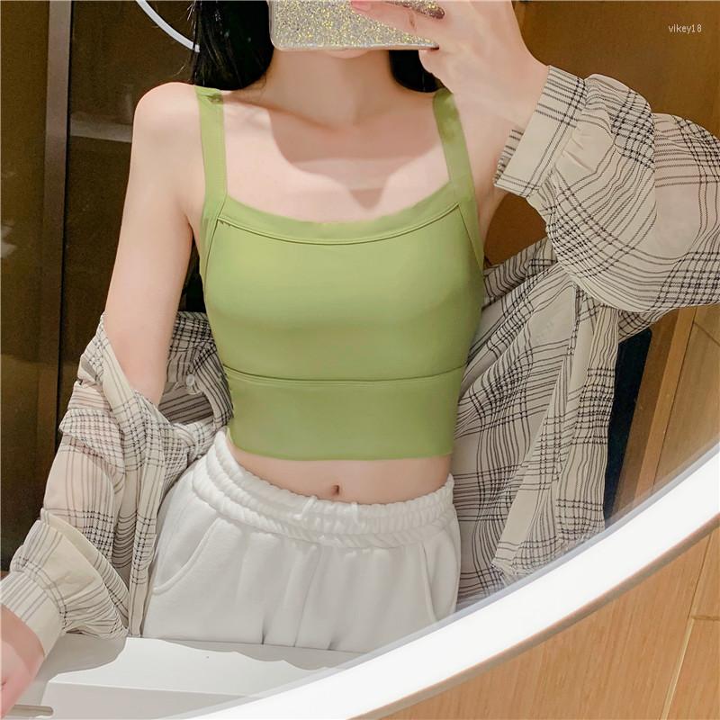 Women's Tanks Spring Summer Square Neck Fashion Camisole Korean Version Waist Youth Regular Style Wild Black White Green Top
Women's Tanks Spring Summer Square Neck Fashion Camisole Korean Version Waist Youth Regular Style Wild Black White Green Top