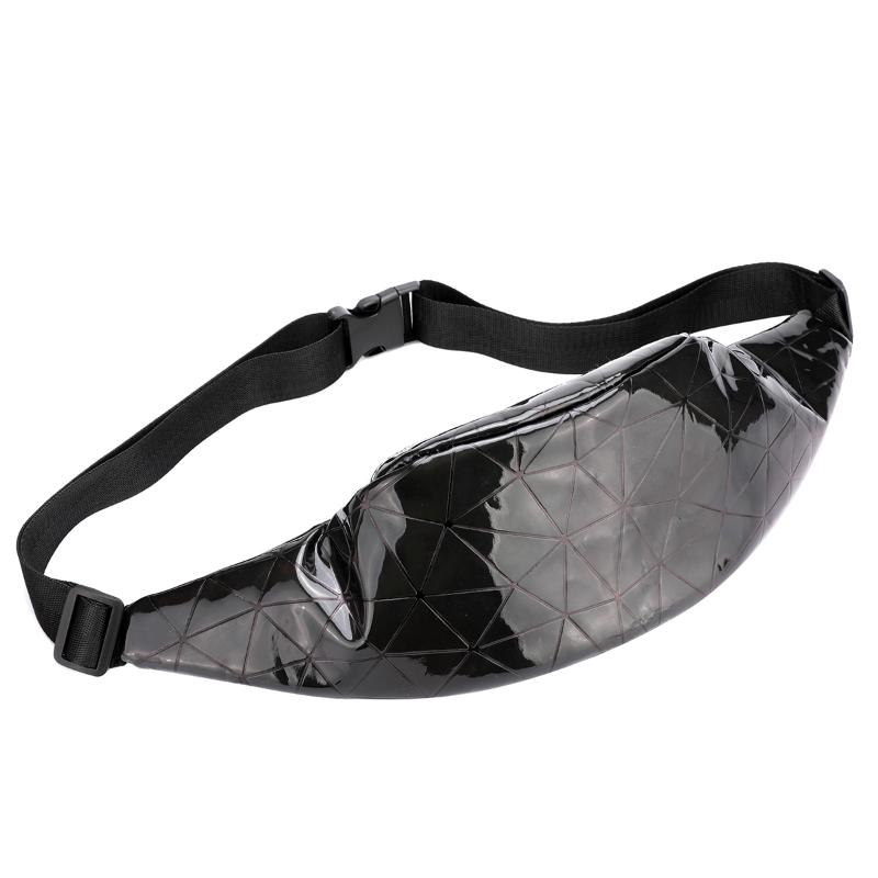 Waist Bags Fashion Holographic Women Pack Small Mini Laser Zipper Leather Waterproof Sports Travel Chest Bag Messenger, Black
Waist Bags Fashion Holographic Women Pack Small Mini Laser Zipper Leather Waterproof Sports Travel Chest Bag Messenger, Black