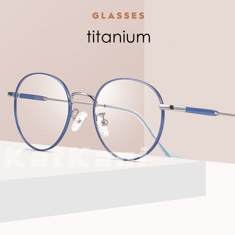 Sunglasses Frames KatKani Super Light Alloy Twotone Eyeglasses Men Retro Round Myopia Optics Prescription Glasses Frame Women AC017 230202
Sunglasses Frames KatKani Super Light Alloy Twotone Eyeglasses Men Retro Round Myopia Optics Prescription Glasses Frame Women AC017 230202