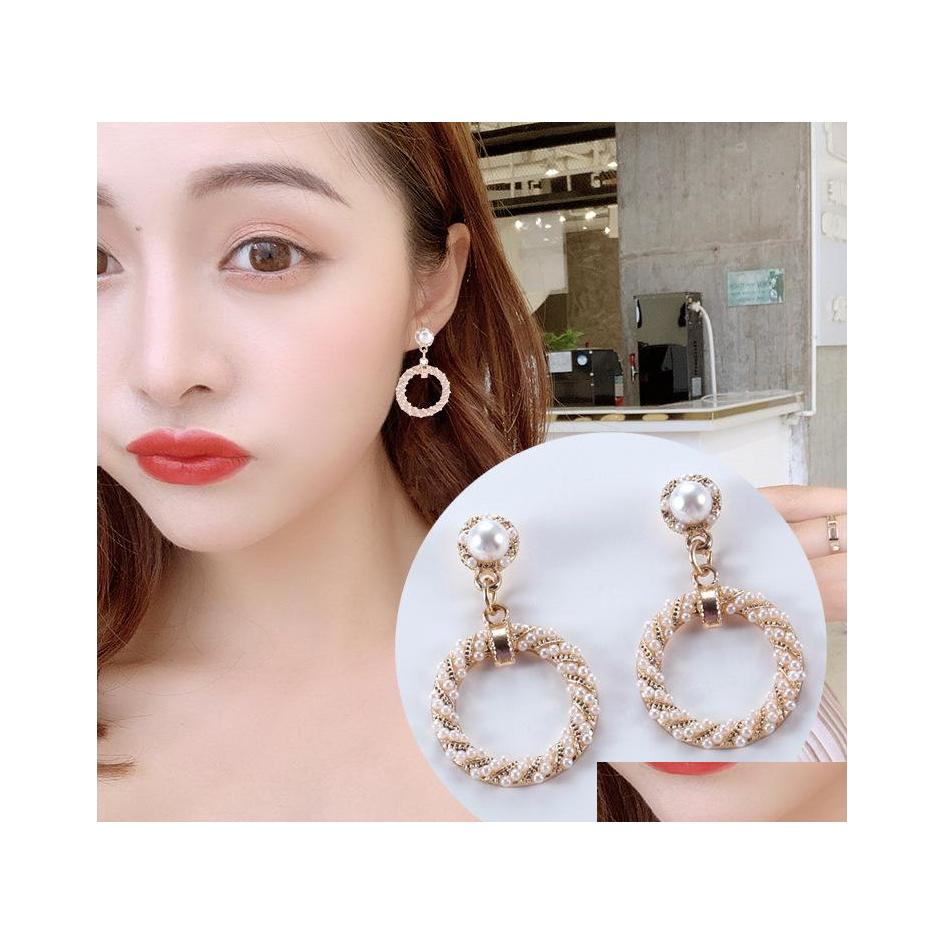 Stud Fashion Jewelry Pearl Beads Hoop Sweet Dangle Earrings Drop Delivery Dhatq
Stud Fashion Jewelry Pearl Beads Hoop Sweet Dangle Earrings Drop Delivery Dhatq