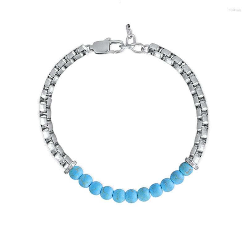 Link Bracelets Runda 2023 Fashion Handmade Natural Bead Bracelet For Men And Women With Stainless Steel Jewels Couple Gift 
Link Bracelets Runda 2023 Fashion Handmade Natural Bead Bracelet For Men And Women With Stainless Steel Jewels Couple Gift