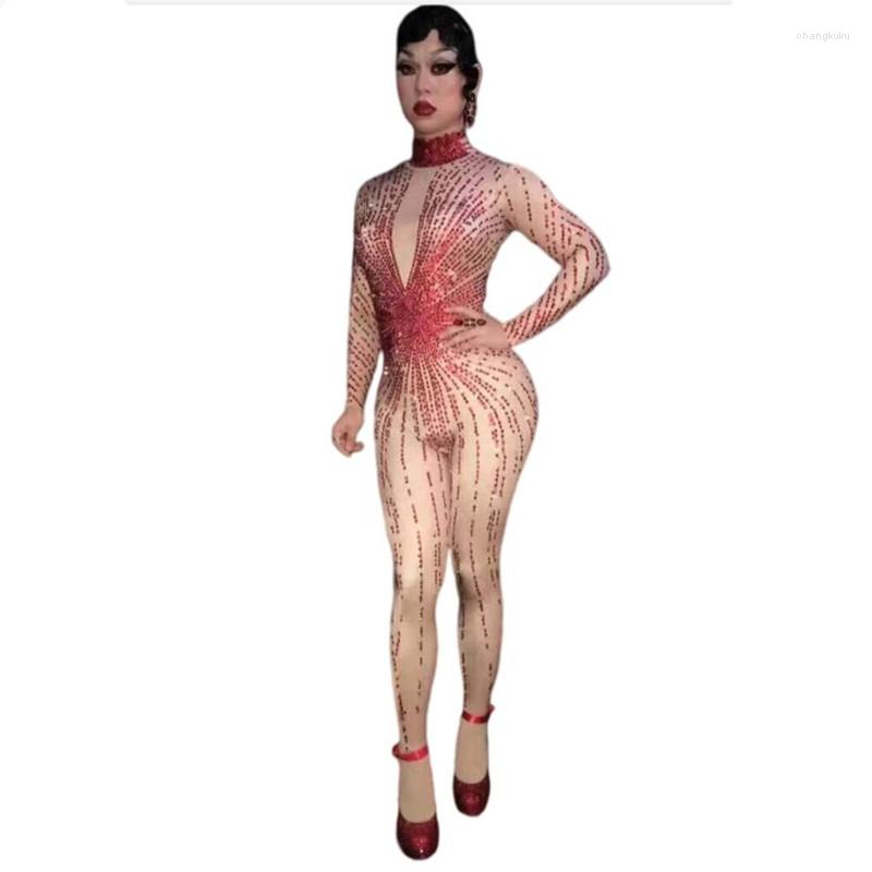 Stage Wear Women's Performing Guests Red Inlaid Diamond Sexy Tight-fitting Pants Party Female Costume Celebration
Stage Wear Women's Performing Guests Red Inlaid Diamond Sexy Tight-fitting Pants Party Female Costume Celebration