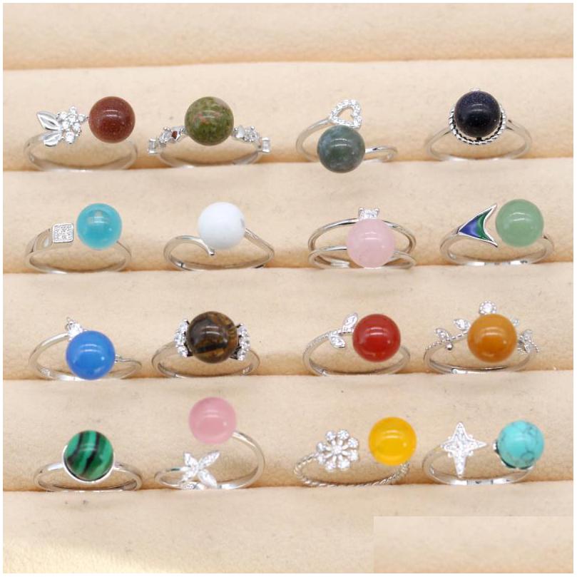 Solitaire Ring 925 Sterling Sier Gemstone Adjustable With Natural Stone Mounted Agate Opal Turquoise Crystal Fashion Jewelry For Dro Dhtzs
Solitaire Ring 925 Sterling Sier Gemstone Adjustable With Natural Stone Mounted Agate Opal Turquoise Crystal Fashion Jewelry For Dro Dhtzs