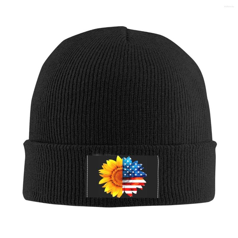 Berets Patrioctic Sunflower American Flag Bonnet Hat Knitted Hats Men Women Hip Hop Unisex Adult 4th Of July Winter Warm Beanies Cap, Black
Berets Patrioctic Sunflower American Flag Bonnet Hat Knitted Hats Men Women Hip Hop Unisex Adult 4th Of July Winter Warm Beanies Cap, Black