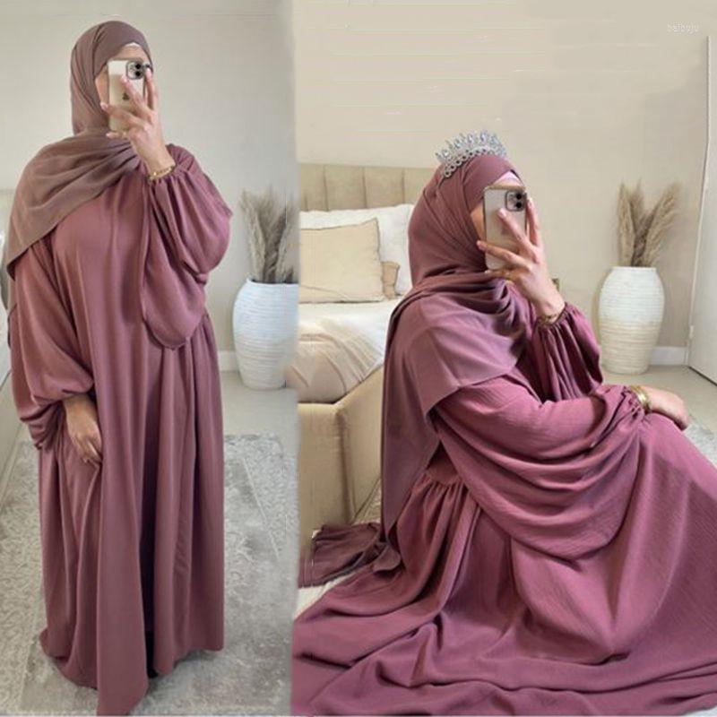 Ethnic Clothing Ramadan One Piece Prayer Abaya Dubai Hijab Dress Eid Women Jilbab Kaftan Robe Long Khimar Islam Clothes Vestido Musulmane
Ethnic Clothing Ramadan One Piece Prayer Abaya Dubai Hijab Dress Eid Women Jilbab Kaftan Robe Long Khimar Islam Clothes Vestido Musulmane