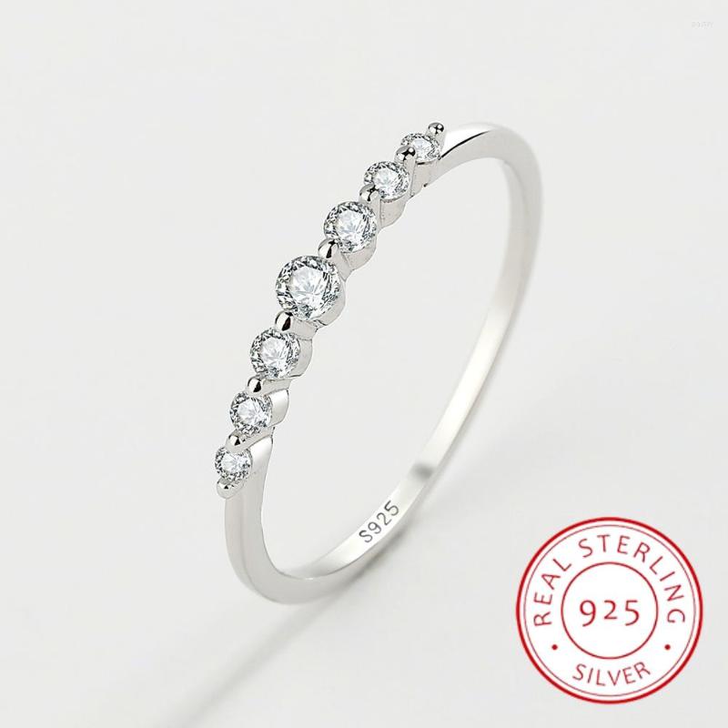 Cluster Rings Fashion Ring For Women S925 Original Authentic Sterling Silver Simple Small Fresh Micro Set Zircon Diamond Hand Gift Jewelry
Cluster Rings Fashion Ring For Women S925 Original Authentic Sterling Silver Simple Small Fresh Micro Set Zircon Diamond Hand Gift Jewelry