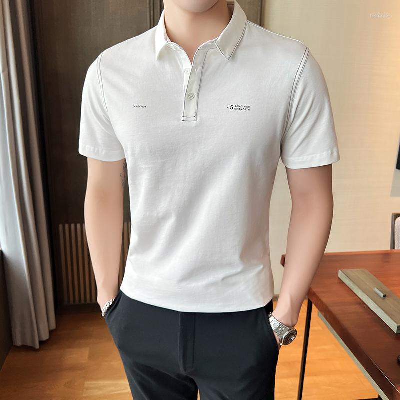 Men's Polos High Quality Design Summer Mens Shirts Casual Short Sleeve Brand Hommes Fashion Clothing Tops S-4XL, White
Men's Polos High Quality Design Summer Mens Shirts Casual Short Sleeve Brand Hommes Fashion Clothing Tops S-4XL, White