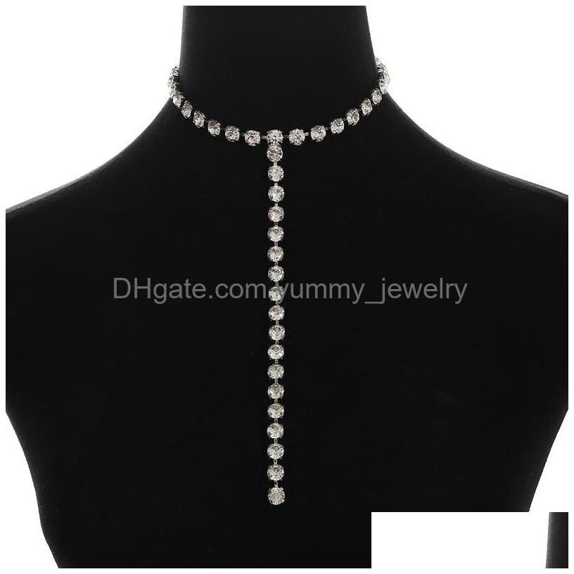 Chokers Classic Rhinestone Choker Crystal Gem Collar Necklacewomen Chunky Maxi Statement Necklace Jewelry Wholesale1 Drop Delivery N Dhdjx
Chokers Classic Rhinestone Choker Crystal Gem Collar Necklacewomen Chunky Maxi Statement Necklace Jewelry Wholesale1 Drop Delivery N Dhdjx