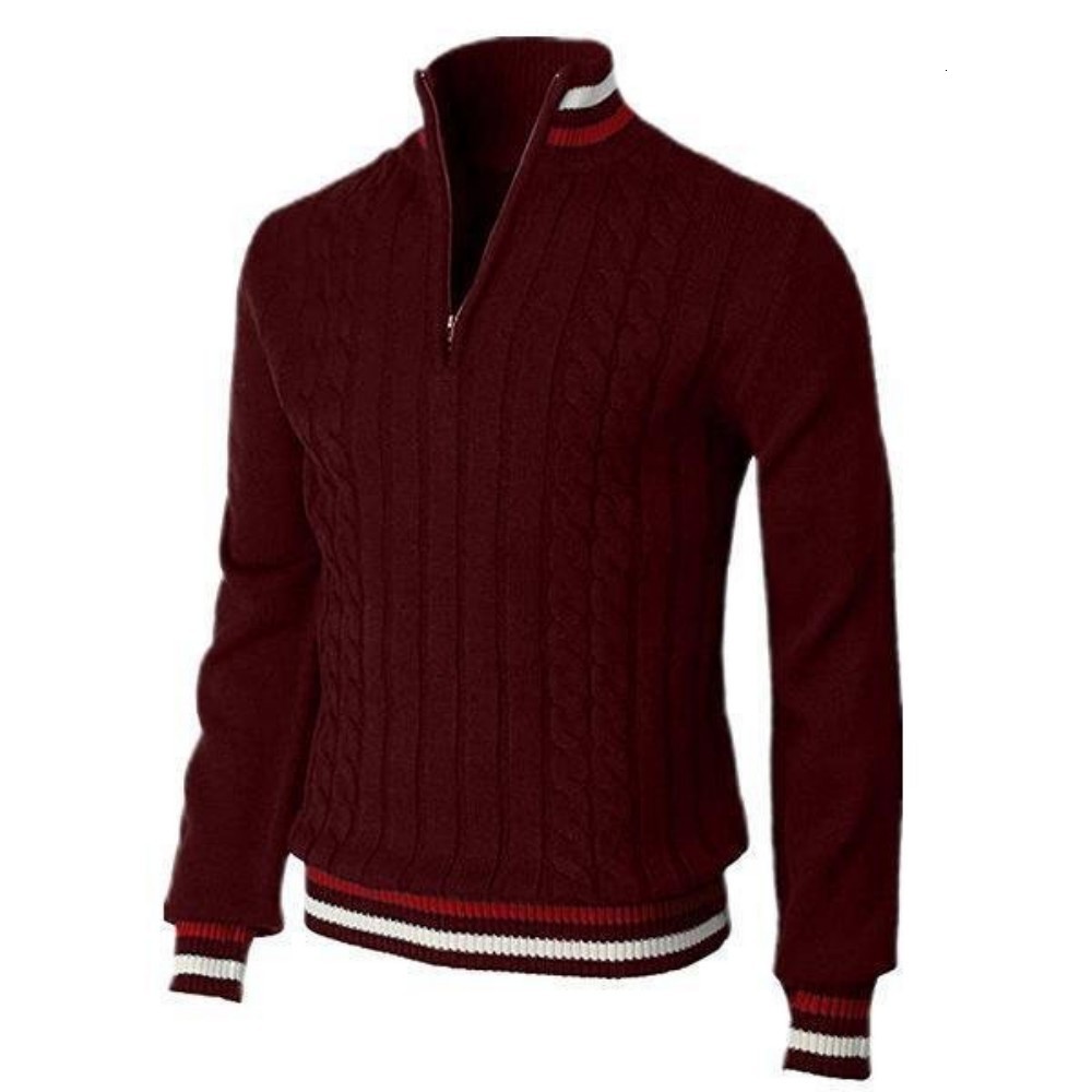 Men's Sweaters Winter Zipper Patchwork Sweater Solid Striped High Collar Sweatshirts Pullover Jumpers Oversize Turtleneck Top S5XL 230203, Navy
Men's Sweaters Winter Zipper Patchwork Sweater Solid Striped High Collar Sweatshirts Pullover Jumpers Oversize Turtleneck Top S5XL 230203, Navy