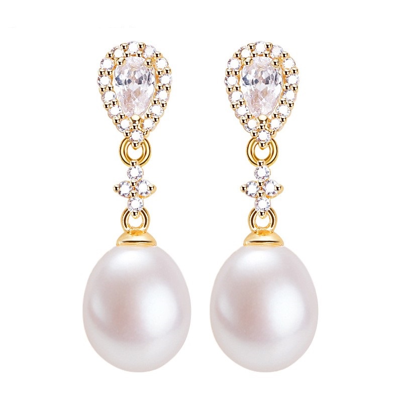 Silver 925 Post Pearl Water Drop Stud Earrings For Women Luxury Frence Style Jewelry Bling Zirconia CZ Diamond Ear rings Studs Female
Silver 925 Post Pearl Water Drop Stud Earrings For Women Luxury Frence Style Jewelry Bling Zirconia CZ Diamond Ear rings Studs Female