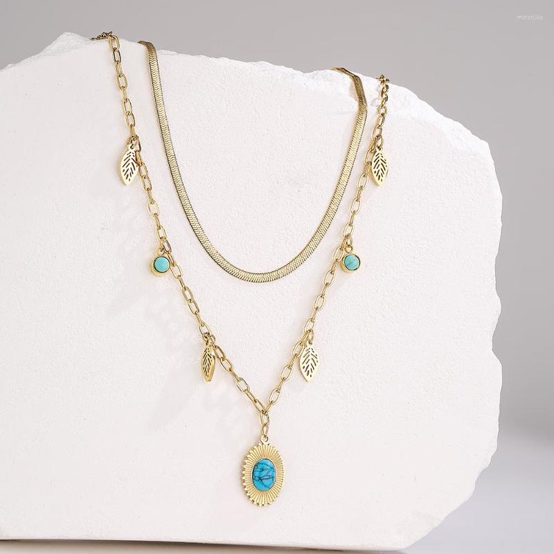 Choker 2023 Double Layers Necklace For Elegant Women High Quality Gold Color Stainless Steel Femme Bijoux
Choker 2023 Double Layers Necklace For Elegant Women High Quality Gold Color Stainless Steel Femme Bijoux