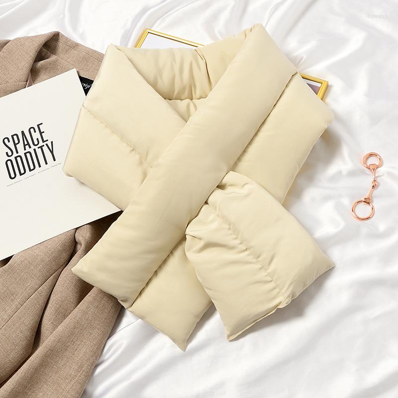 Scarves Thicken Warm Down Cotton Padded Winter Scarf Women Korean Brief Solid High Street Bib False Collar D341
Scarves Thicken Warm Down Cotton Padded Winter Scarf Women Korean Brief Solid High Street Bib False Collar D341