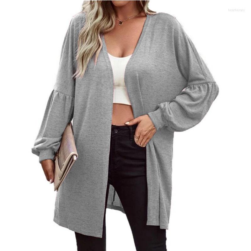 Women' Knits 2023 Autumn And Winter In Europe The United States Women' Solid Color Long-sleeved Fashion Cardigan Knitted Jacket Female, Sky blue
Women' Knits 2023 Autumn And Winter In Europe The United States Women' Solid Color Long-sleeved Fashion Cardigan Knitted Jacket Female, Sky blue