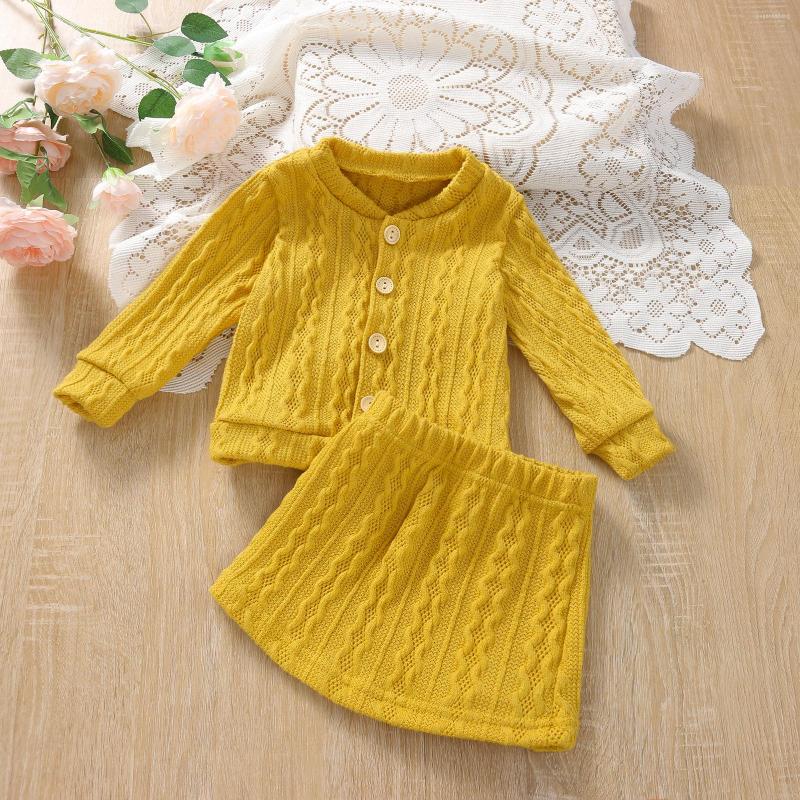 Clothing Sets FOCUSNORM 0-3Y Autumn Baby Girls Lovely Clothes 2pcs Knitting Solid Single Breasted Sweater Tops Skirts, Picture shown
Clothing Sets FOCUSNORM 0-3Y Autumn Baby Girls Lovely Clothes 2pcs Knitting Solid Single Breasted Sweater Tops Skirts, Picture shown