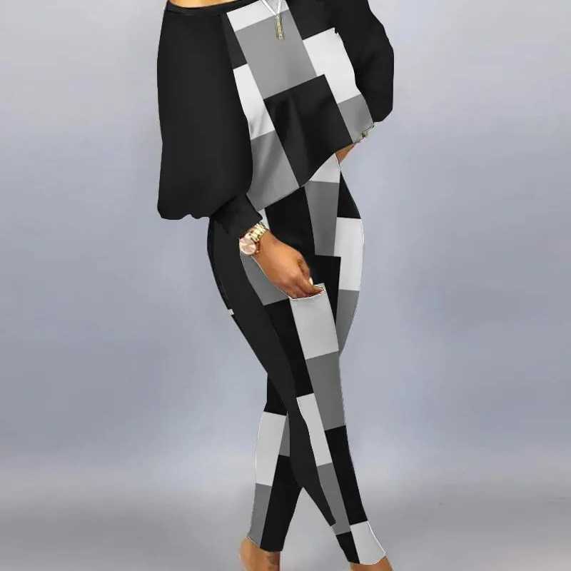 2023 Designer Womens Clothing Tracksuits Two Piece Set New Printed Tops Pants Outfits Plus Size 3xl Jogger Suit Streetwear