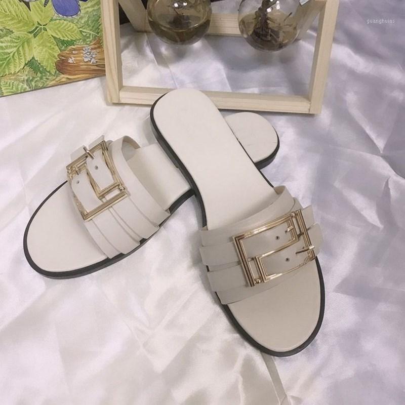 Slippers Ladies Metal Decoration Flat Shoes Women Casual Luxury Designer Brand Top Quality Sandals Zapatos De Mujer Flats, Picture shown
Slippers Ladies Metal Decoration Flat Shoes Women Casual Luxury Designer Brand Top Quality Sandals Zapatos De Mujer Flats, Picture shown