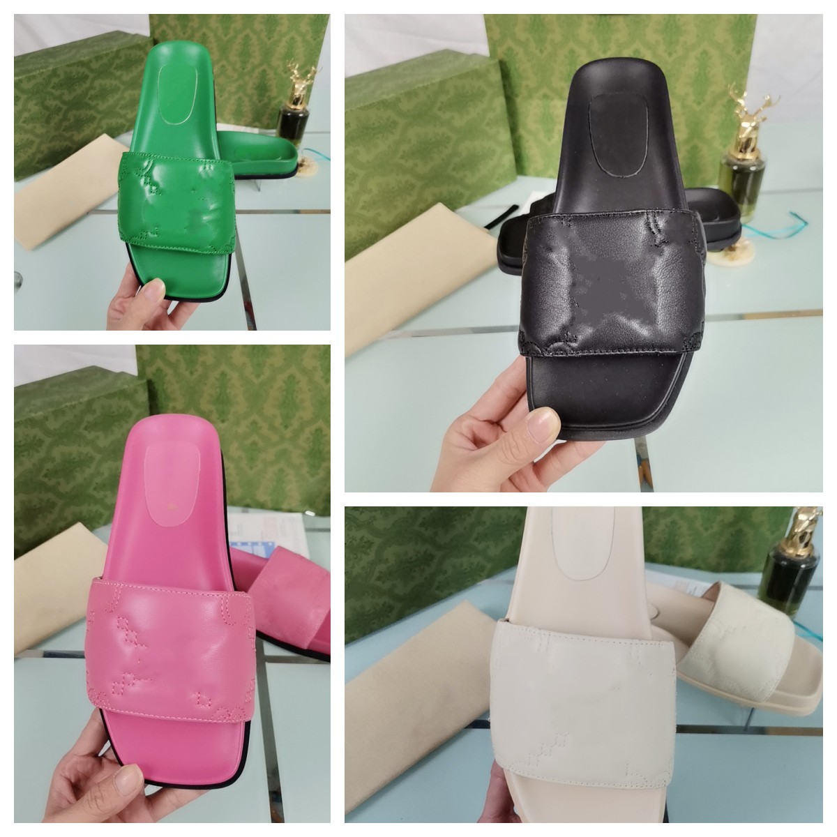 Designer G letter womens Slippers summer Slides Men Women Sandals Thick Bottom Flat slipper High Heels Flip Flops Shoes Platform Rubber Sandal casual shoes, Guc2014
Designer G letter womens Slippers summer Slides Men Women Sandals Thick Bottom Flat slipper High Heels Flip Flops Shoes Platform Rubber Sandal casual shoes, Guc2014