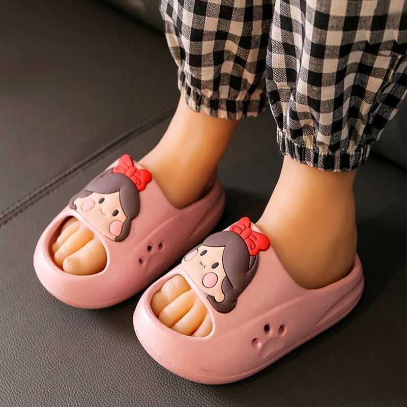 Slipper Summer Children's Boys Girls Comfortable And Breathable Shoes Non-slip Soft Bottom Cute Cartoon Prints Baby Slippers 0203, Blue
Slipper Summer Children's Boys Girls Comfortable And Breathable Shoes Non-slip Soft Bottom Cute Cartoon Prints Baby Slippers 0203, Blue
